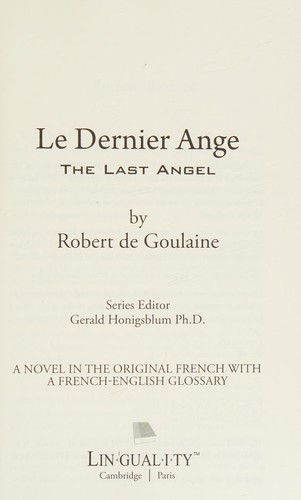 Cover of Last angel