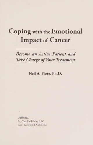 Cover of Coping with the emotional impact of cancer