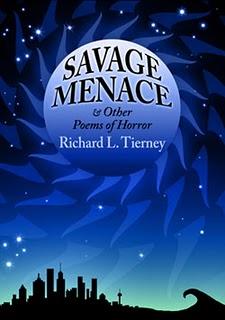 Cover of Savage menace and other poems of horror