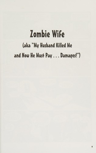 Cover of Zombie Wife