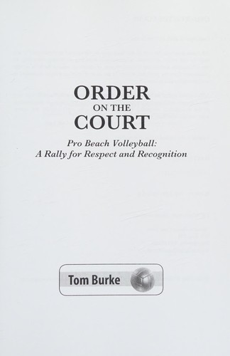 Cover of Order on the court