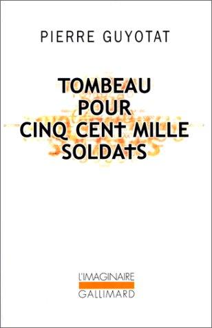 Cover of Tombeau pour cinq cent mille soldats