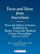 Cover of Facts and Ideas from Anywhere: 2011 to 2015