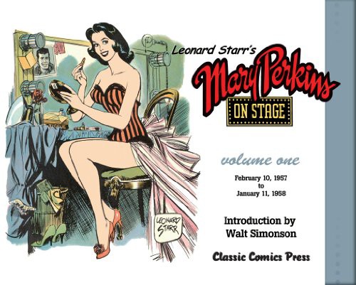 Cover of Leonard Starr's Mary Perkins On Stage Volume 1
