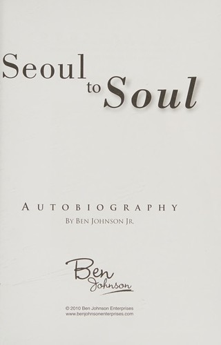 Cover of Seoul to soul