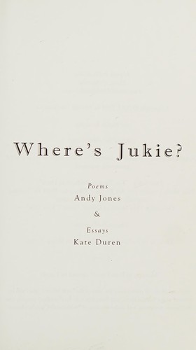 Cover of Where's Jukie?