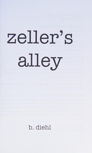 Cover of Zeller's Alley