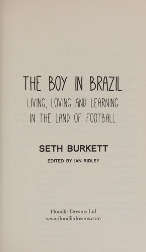 Cover of The Boy in Brazil