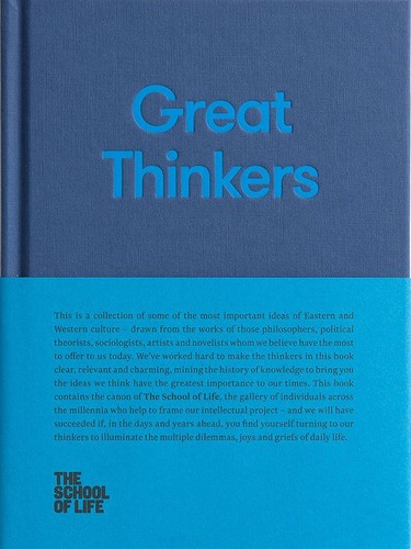 Cover of Great Thinkers: Simple Tools from 60 Great Thinkers to Improve Your Life Today