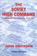 Cover of The Soviet high command