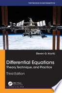 Cover of Differential Equations