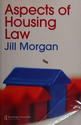 Cover of Aspects of housing law