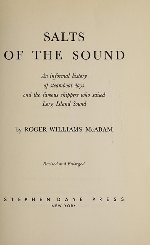 Cover of Salts of the Sound
