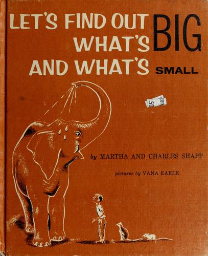 Cover of Let's find out what's big and what's small