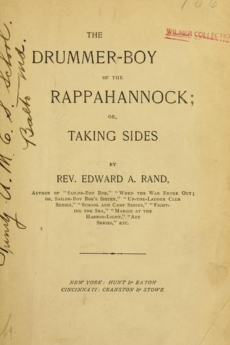 Cover of The drummer-boy of the Rappahannock
