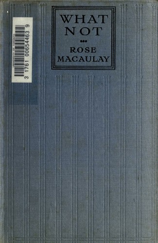 Cover of What not