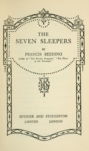 Cover of The seven sleepers
