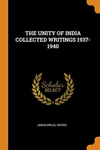 Cover of The unity of India