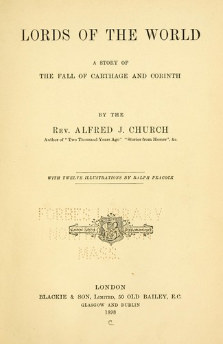 Cover of Lords of the world