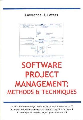 Cover of Software Project Management