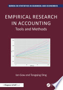Cover of Empirical Research in Accounting