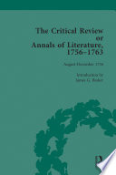 Cover of The Critical Review or Annals of Literature, 1756-1763 Vol 2