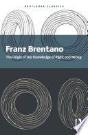 Cover of The Origin of Our Knowledge of Right and Wrong