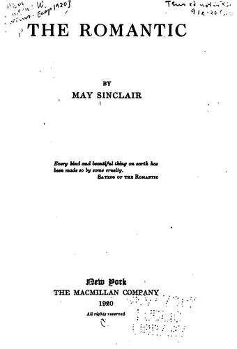 Cover of The Romantic
