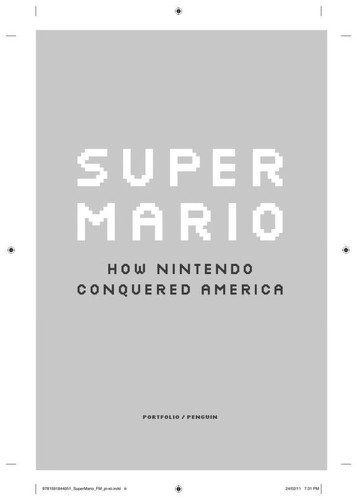Cover of Super Mario how Nintendo conquered America