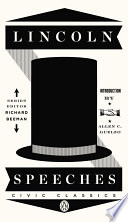 Cover of Lincoln Speeches