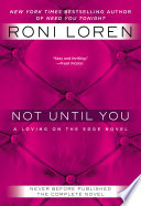Cover of Not Until You