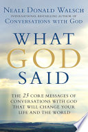 Cover of What God Said