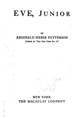 Cover of Eve, junior