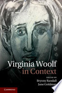 Cover of Virginia Woolf in context