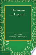 Cover of The Poems of Leopardi