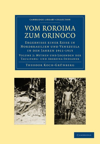 Cover of Vom Roroima zum Orinoco