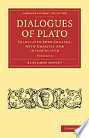 Cover of Dialogues of Plato