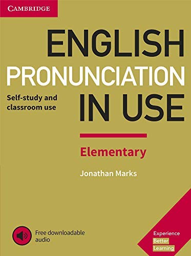 Cover of English Pronunciation in Use Elementary Book with Answers and Downloadable Audio