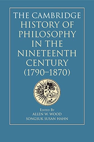 Cover of The Cambridge History of Philosophy in the Nineteenth Century