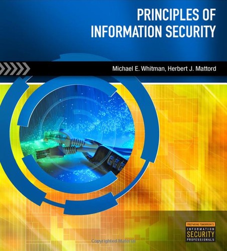 Cover of Principles of information security