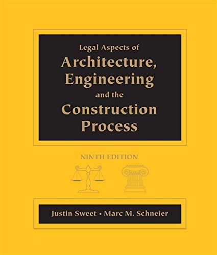Cover of Legal aspects of architecture, engineering and the construction process