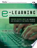 Cover of e-Learning and the Science of Instruction