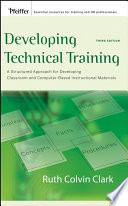 Cover of Developing Technical Training