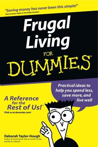 Cover of Frugal living for dummies