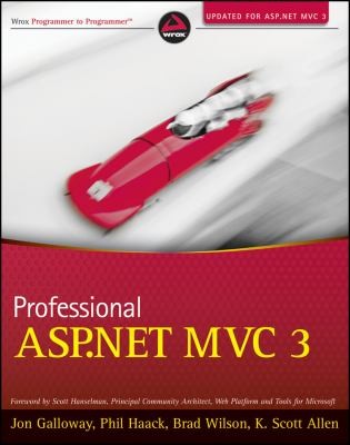 Cover of Professional Aspnet Mvc 3