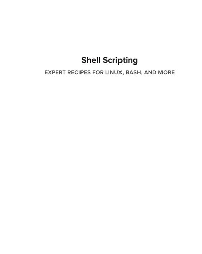 Cover of Shell scripting