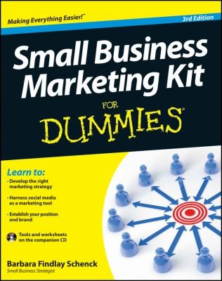 Cover of Small Business Marketing Kit For Dummies