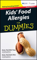 Cover of Kids' Food Allergies for Dummies, Aust and NZ Pocket Edition