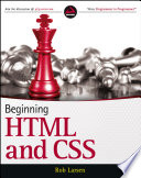 Cover of Beginning HTML and CSS