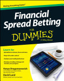 Cover of Financial Spread Betting for Dummies